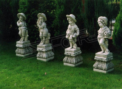 Base 27cm for sculpture design figure statue garden figures statues